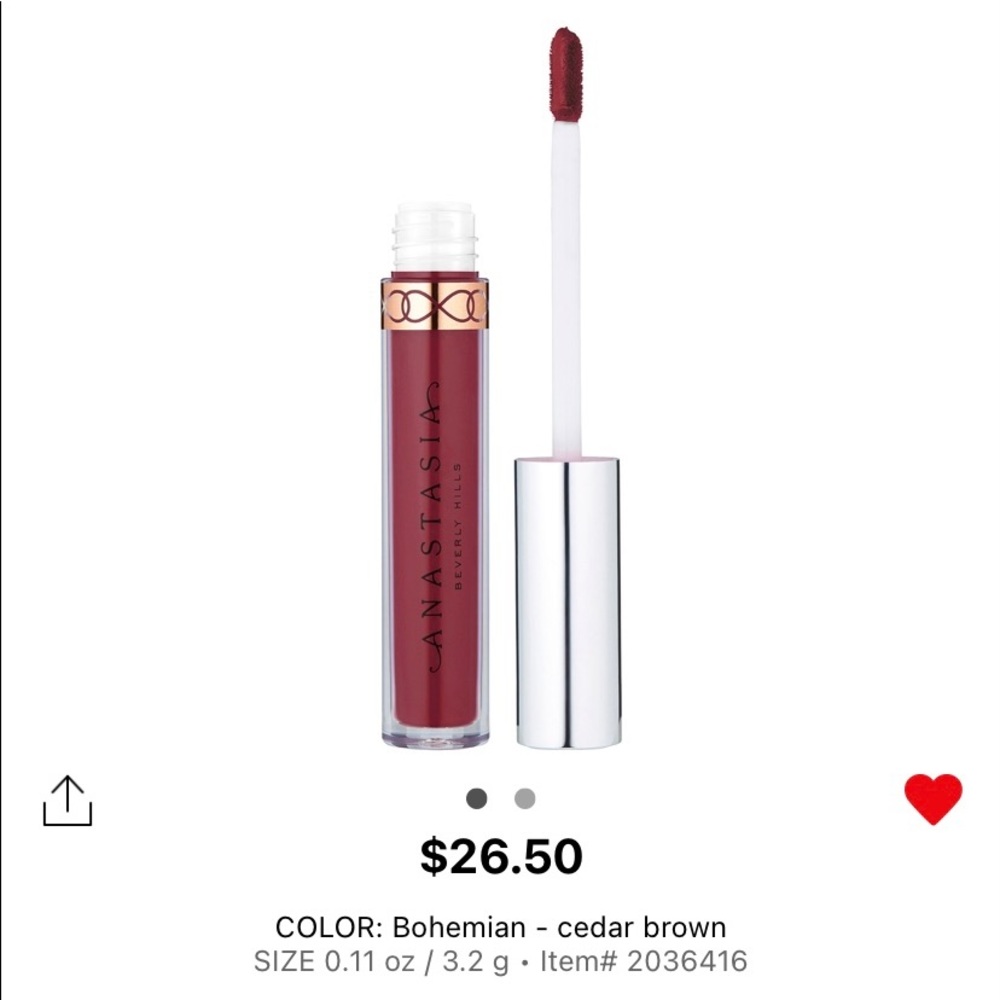 Anastasia Beverly Hills liquid lipstick